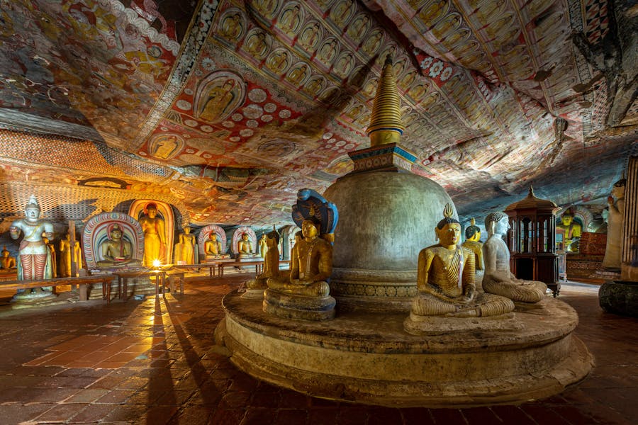Dambulla Cave, Sri Lanka