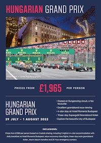 Hungarian Grand Prix Poster