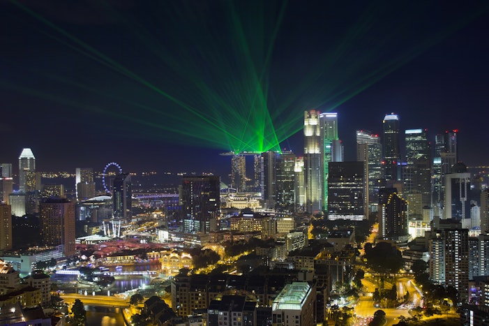 Singapore Nightlife Skyline, Singapore Grand Prix, F1 Hospitality, Spectate Travel