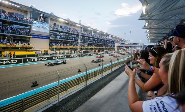 Abu Dhabi Grand Prix trackside