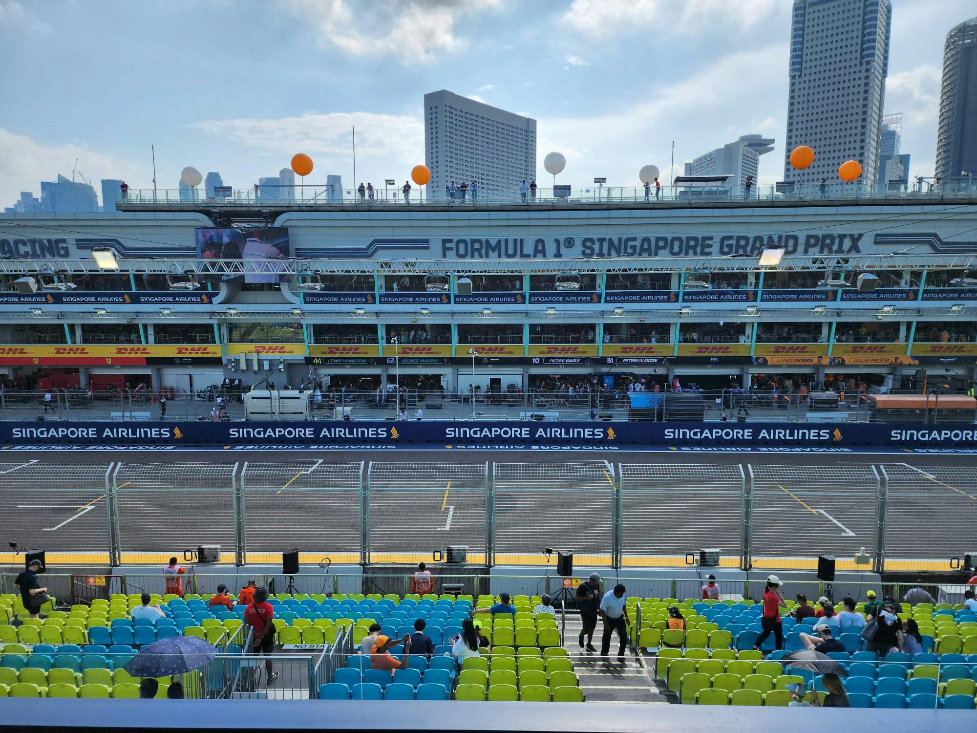 The Super Pit Grandstand