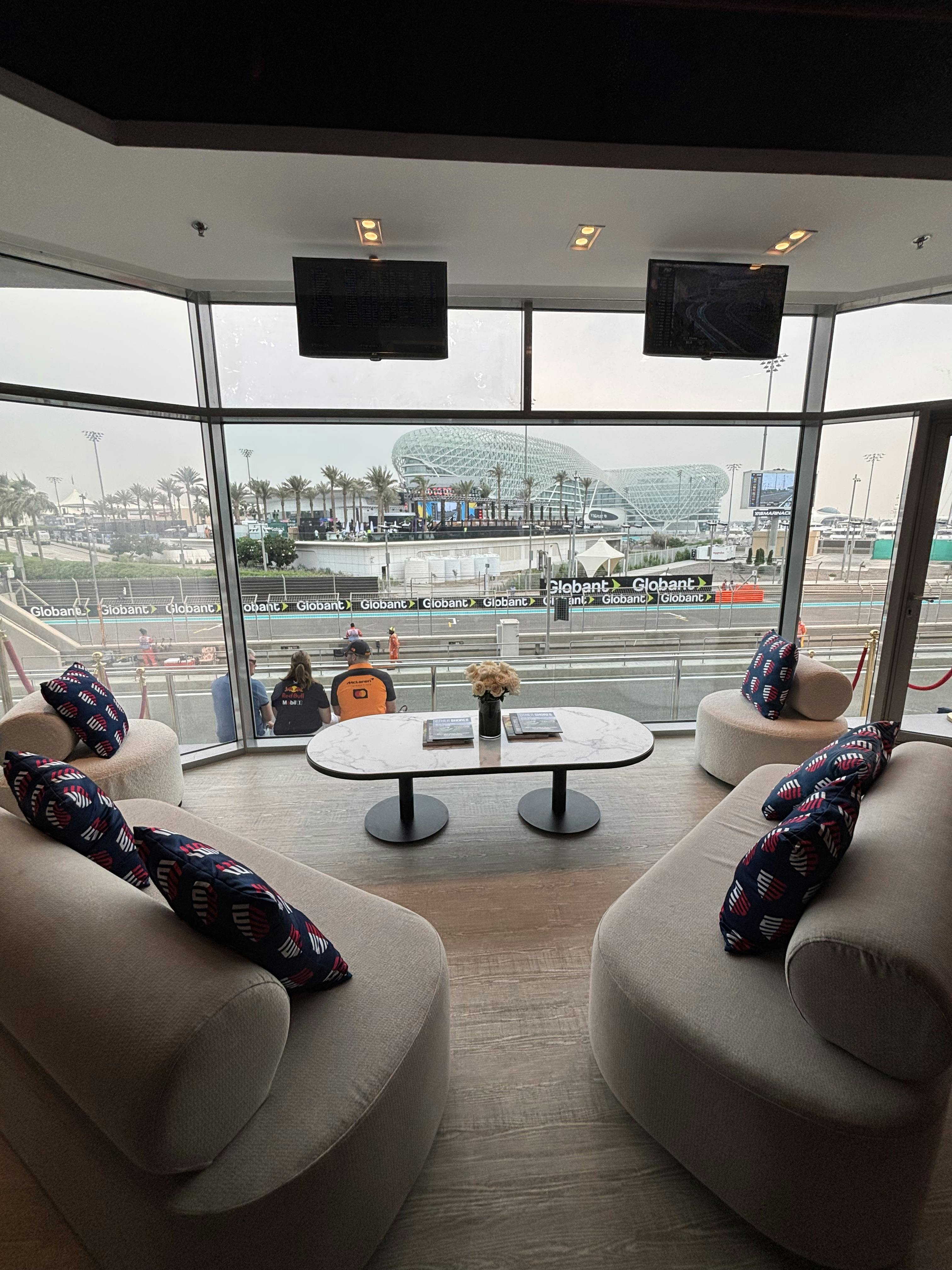 Exclusive Spectate hospitality suite