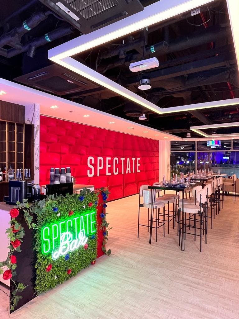 Exclusive Spectate hospitality suite