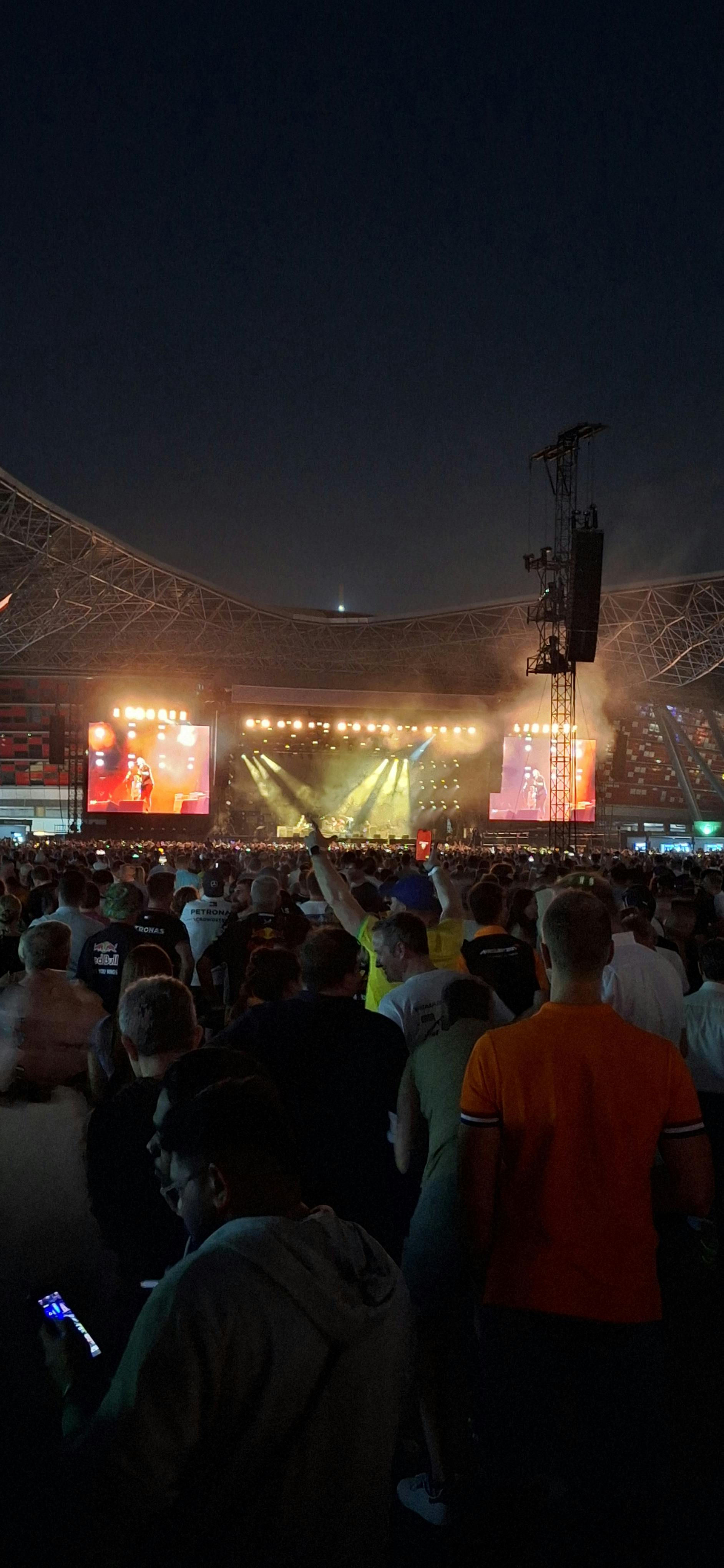 Post-race entertainment