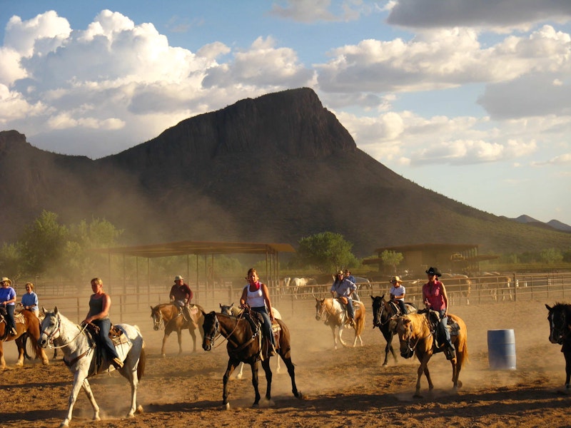 Horseback Riding at the White Stallion Ranch