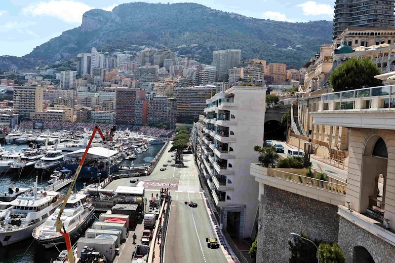 Monaco GP view from the tunnel