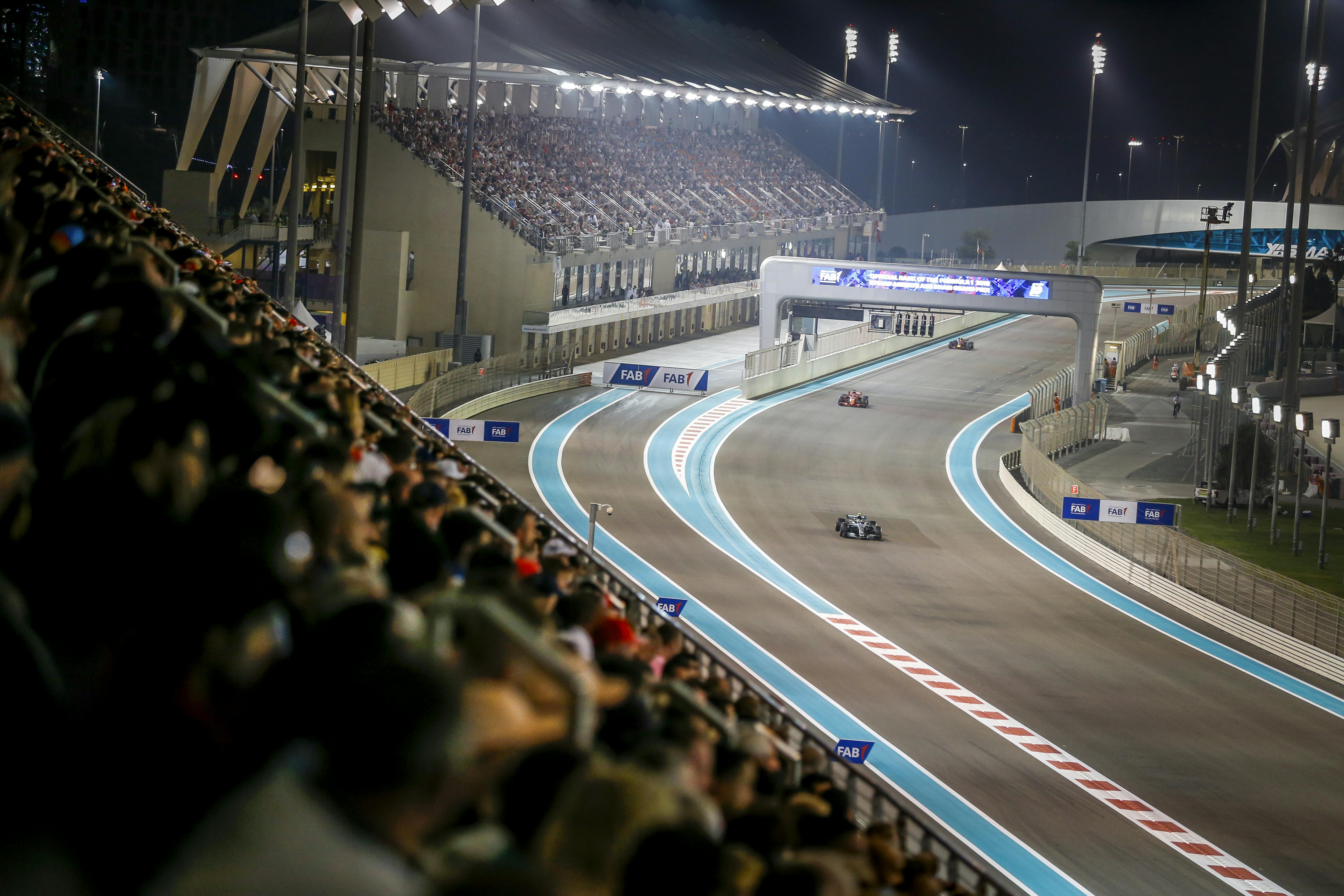 Abu Dhabi Grand Prix from the grandstands