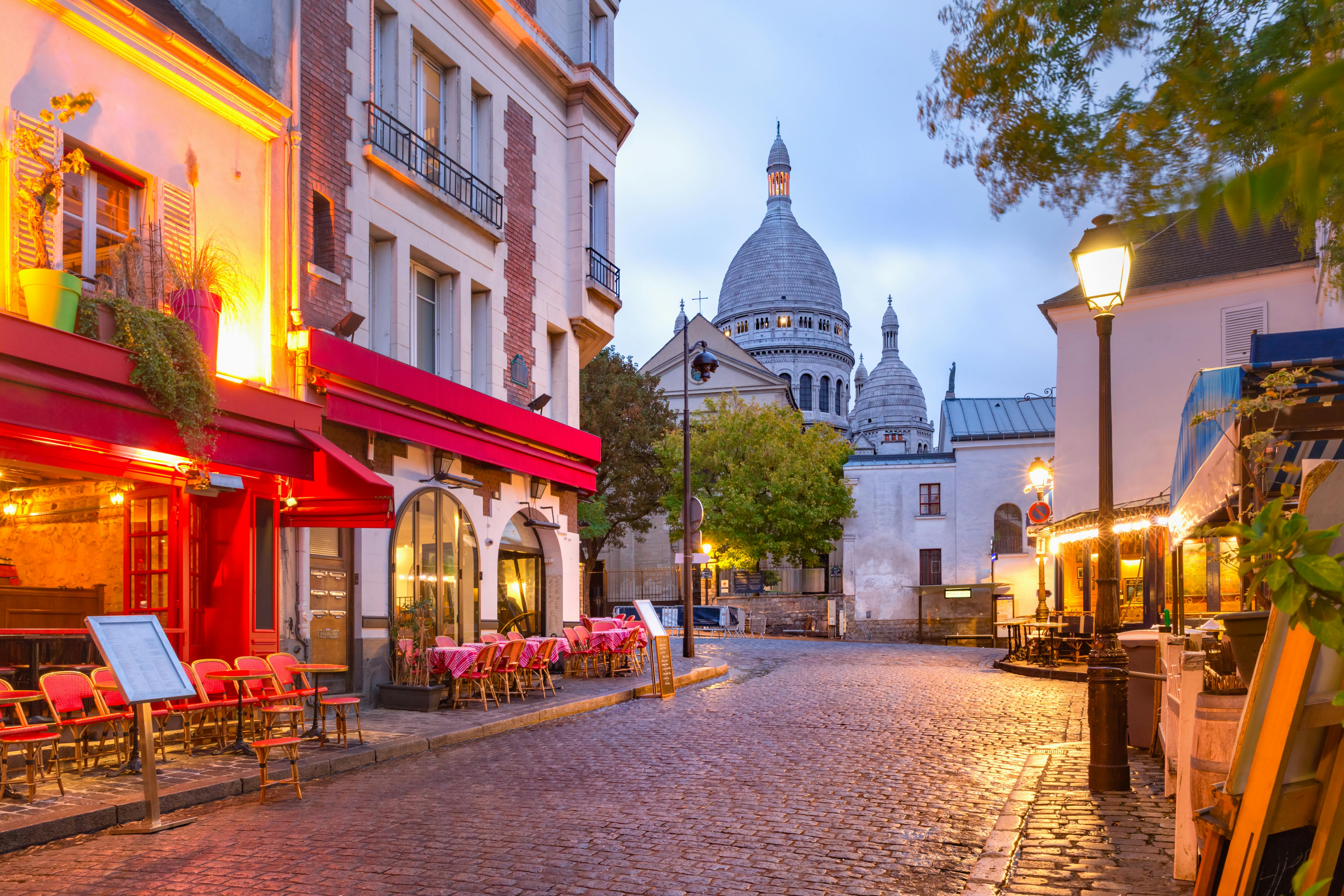 Montmartre district of Paris