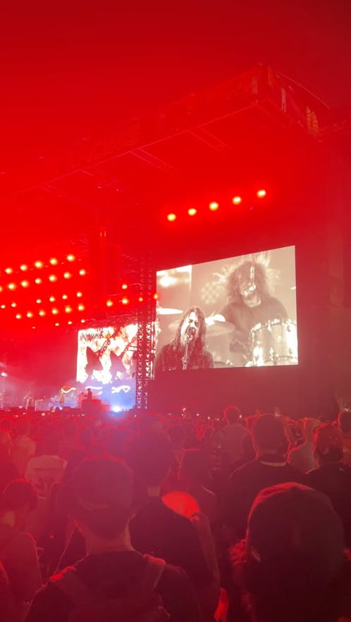 Foo Fighters at the Singapore Grand Prix